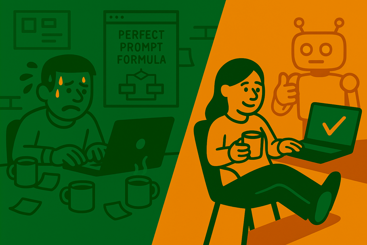 You Have Permission to Be Lazy With AI Prompts