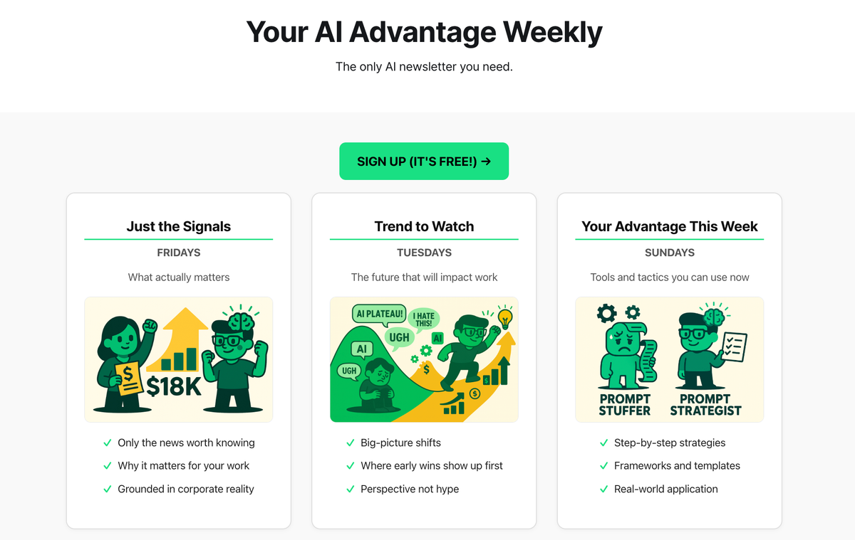 Your AI Advantage Weekly