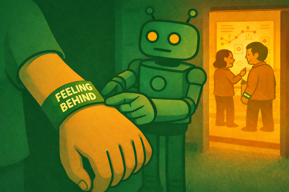 If You Feel Behind With AI, Good