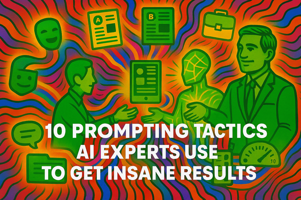 10 Prompting Tactics AI Experts Use to Get Insane Results